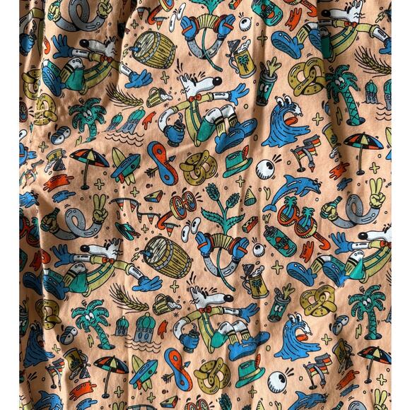 The Quiet Life x Golden Road RARE Print Pants Size Medium - Picture 3 of 6